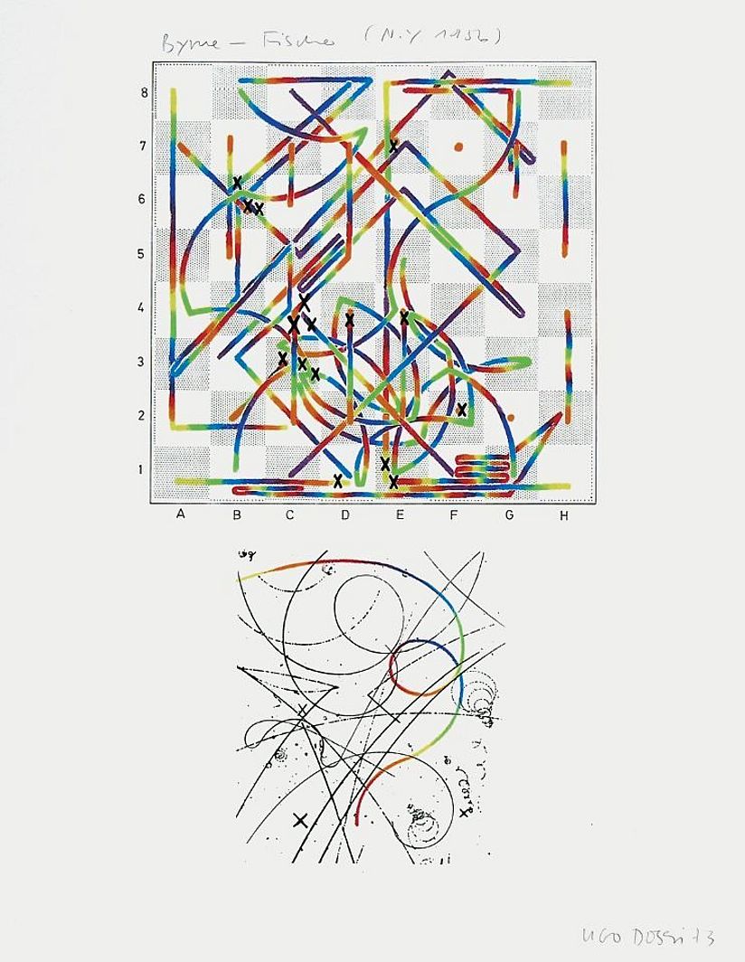 Visualisierung der Schachpartie vom 14-jährigen Bobby Fischer gegen Robert Bryne