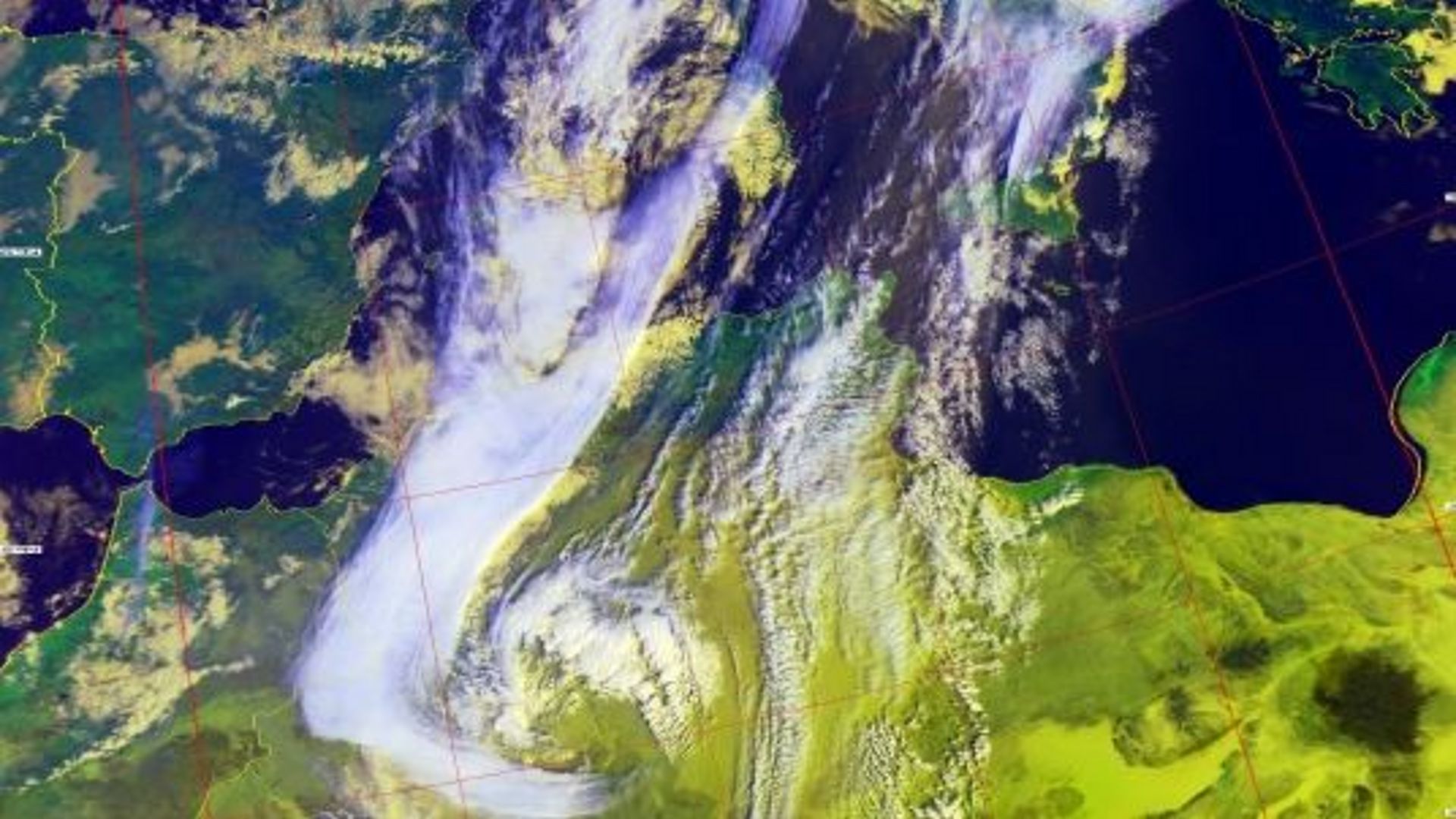 Aufnahme des Satelliten METOP-A vom 19.2.2014.