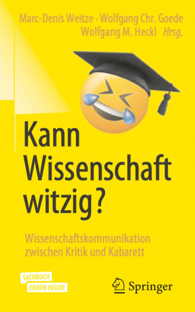 Buchcover "Kann Wissenschaft witzig?".