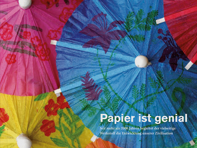 Cover der Kultur und Technik, Ausgabe 3 von 2014. Dieses zeigt bunte, gespannte Cocktail-Papierschirmchen.