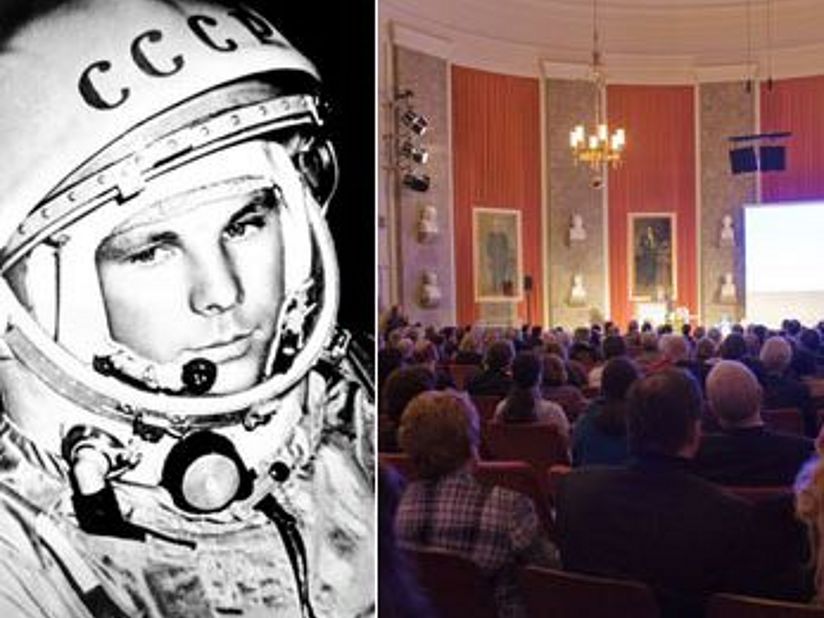 Ehrensaal am Vortragsabend.