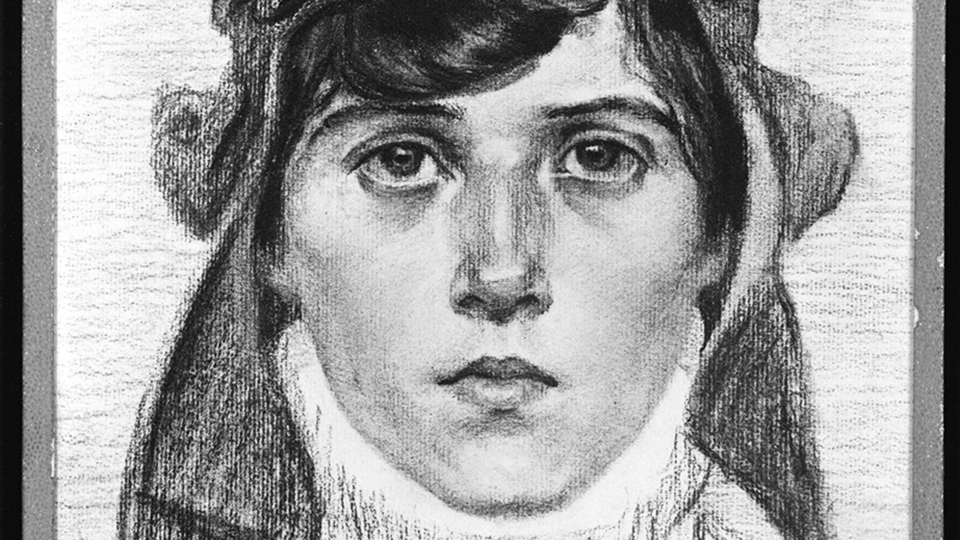 Selbstporträt der Flugpionierin Amelie Hedwig Boutard-Beese.