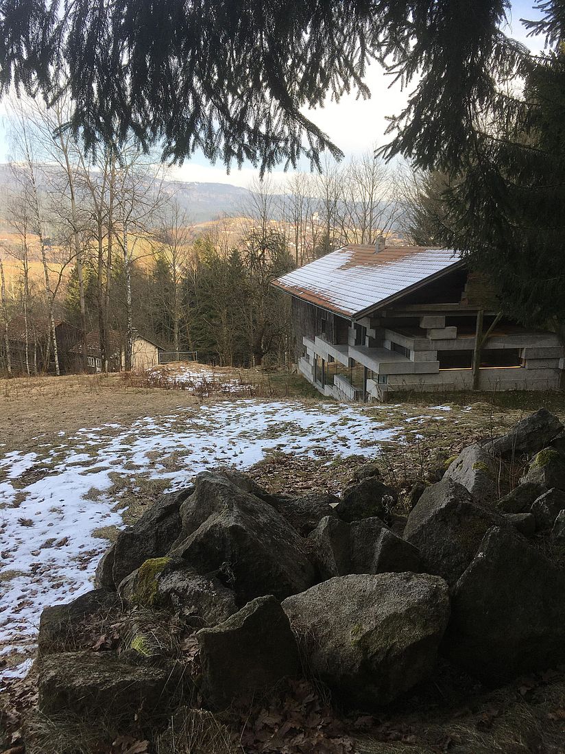 Das Waidlerhaus am Schedlberg.