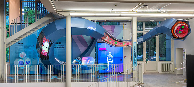 Partnerbereich von Amgen im Deutschen Museum.