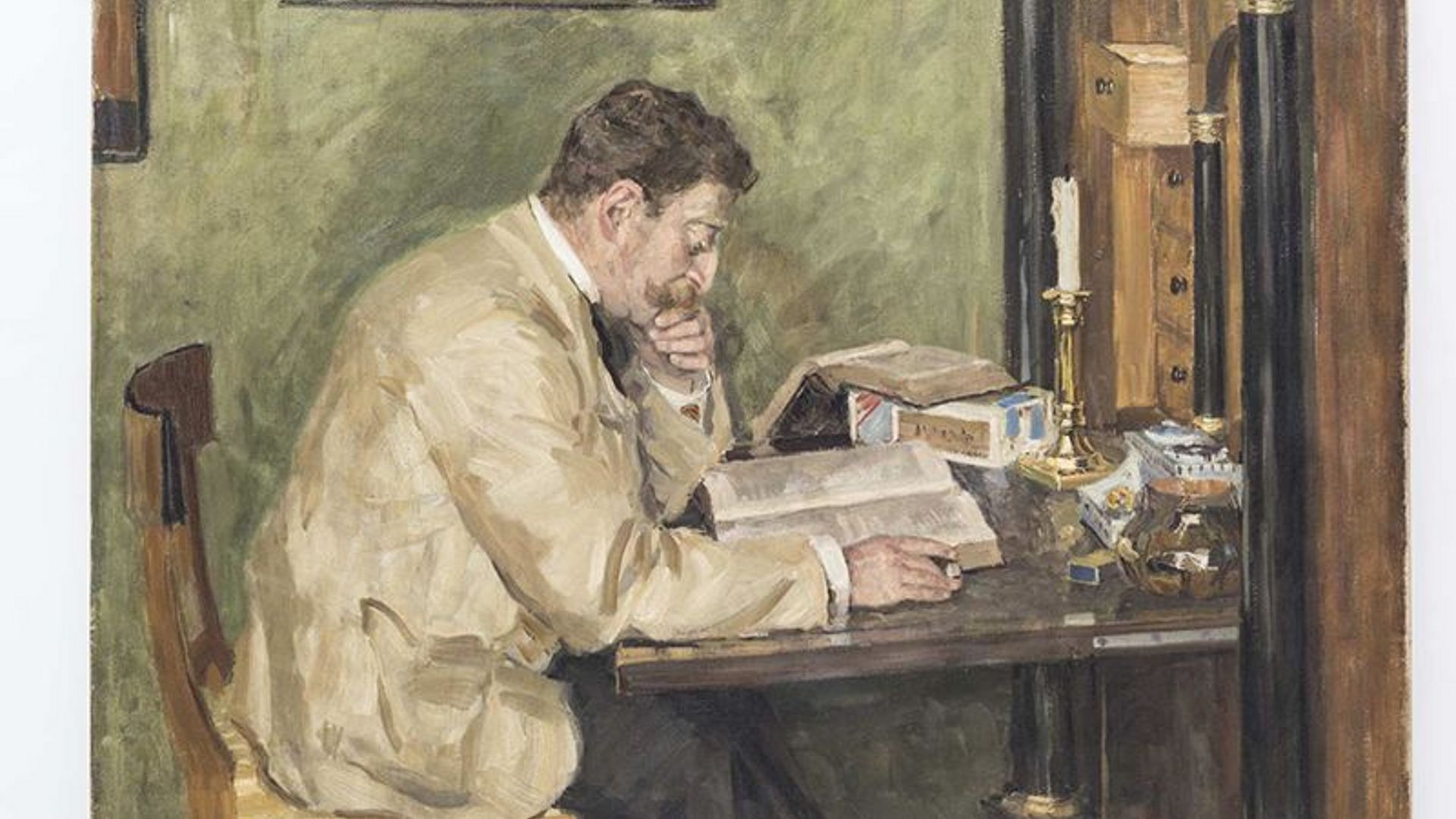 Philipp Klein: Robert Emden, 1903, Öl auf Leinwand.