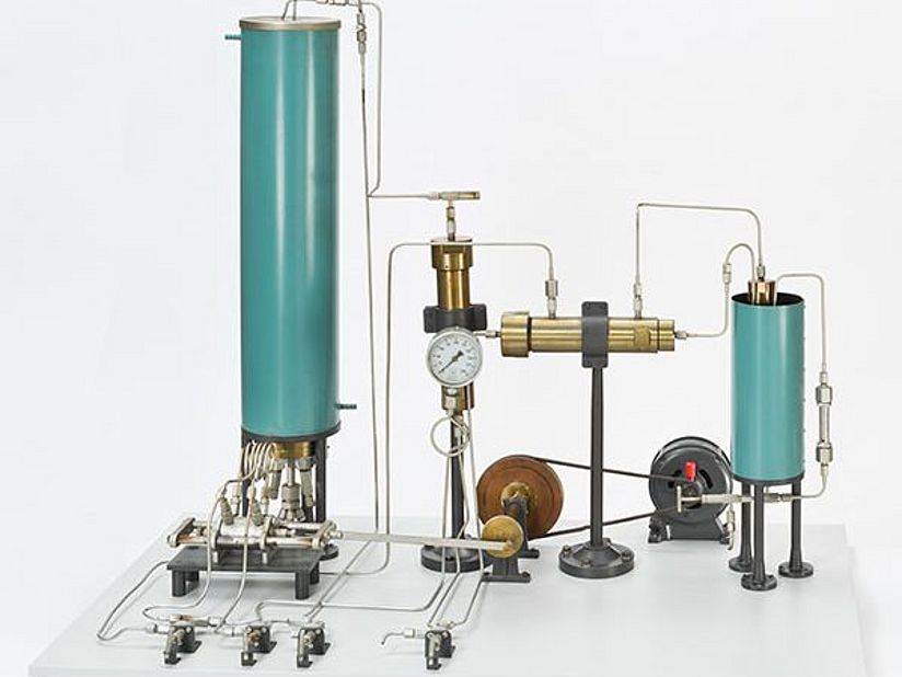 Haber-Bosch-Apparatur.