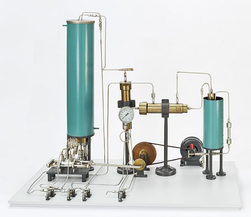 Haber-Bosch-Apparatur.