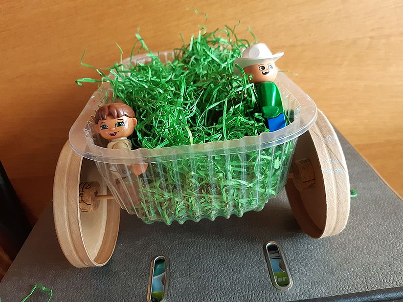 Fahrzeug von Rosi und Heidi.