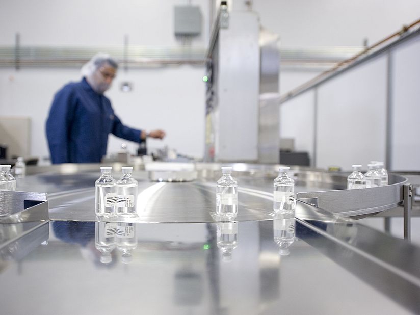 Herstellung von biotechnologischer Arzneimittel.