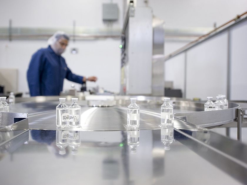 Herstellung von biotechnologischer Arzneimittel.