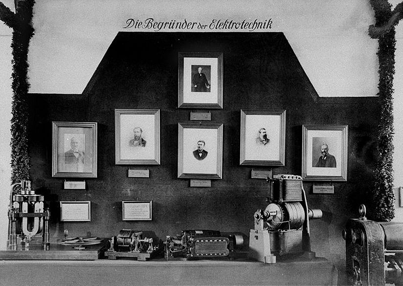 Ein Beispiel der früheren Ausstellungskonzeption.