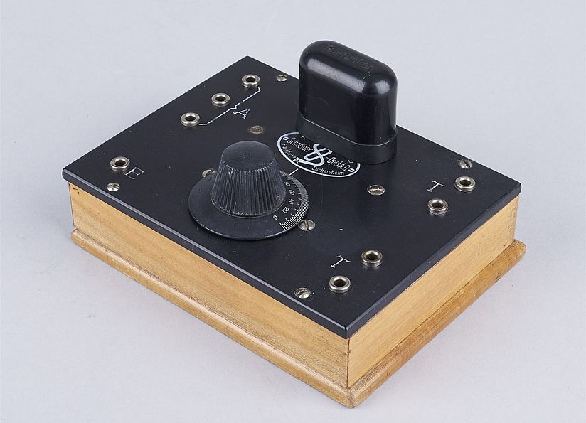 Kristalldetektorempfänger.