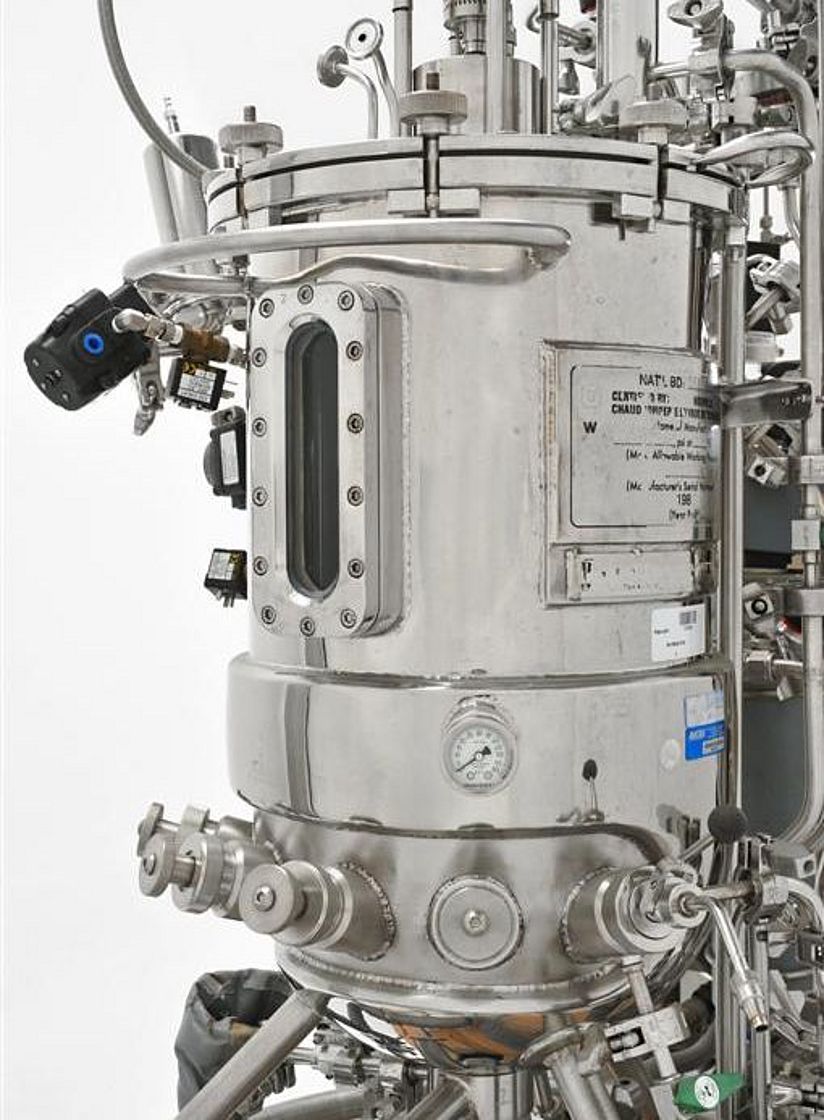 Reaktorbehälter eines Bioreaktors.