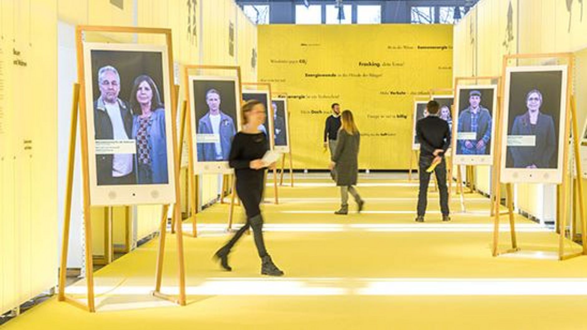 Blick in die Sonderausstellung "energie.wenden".