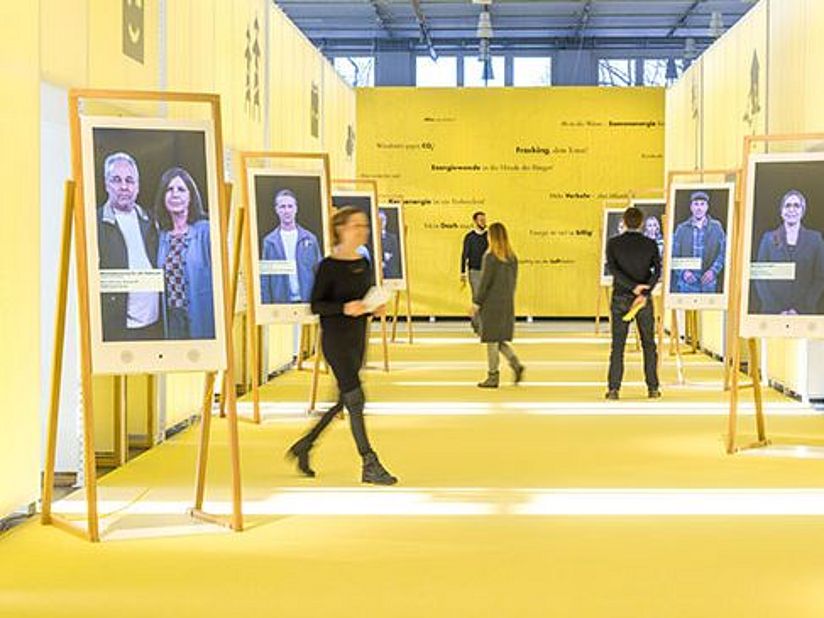 Blick in die Sonderausstellung "energie.wenden".