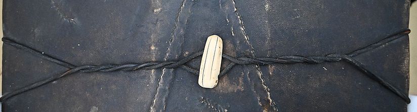 Deckleine des Kajaks.