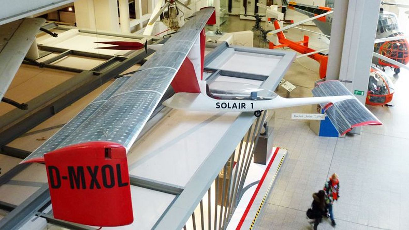 Solair 1 in der Ausstellung Luftfahrt.