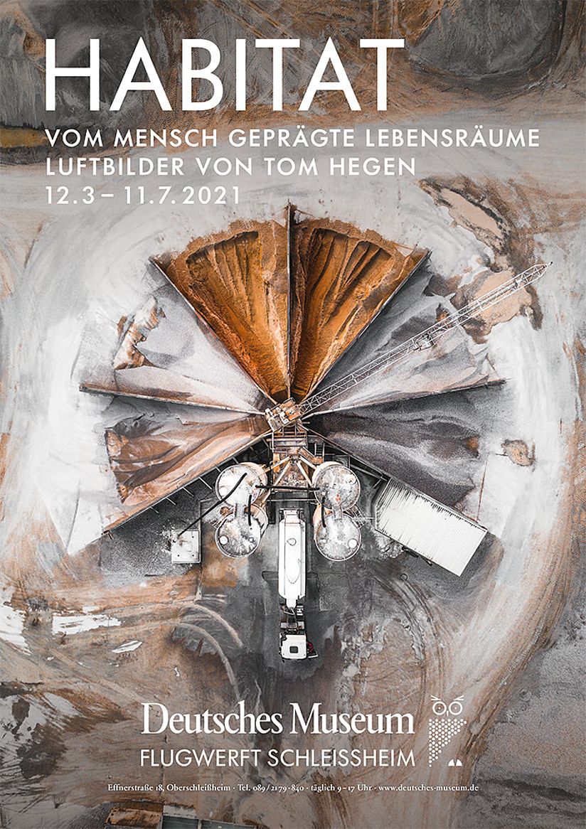 Plakat der Sonderausstellung "Habitat".