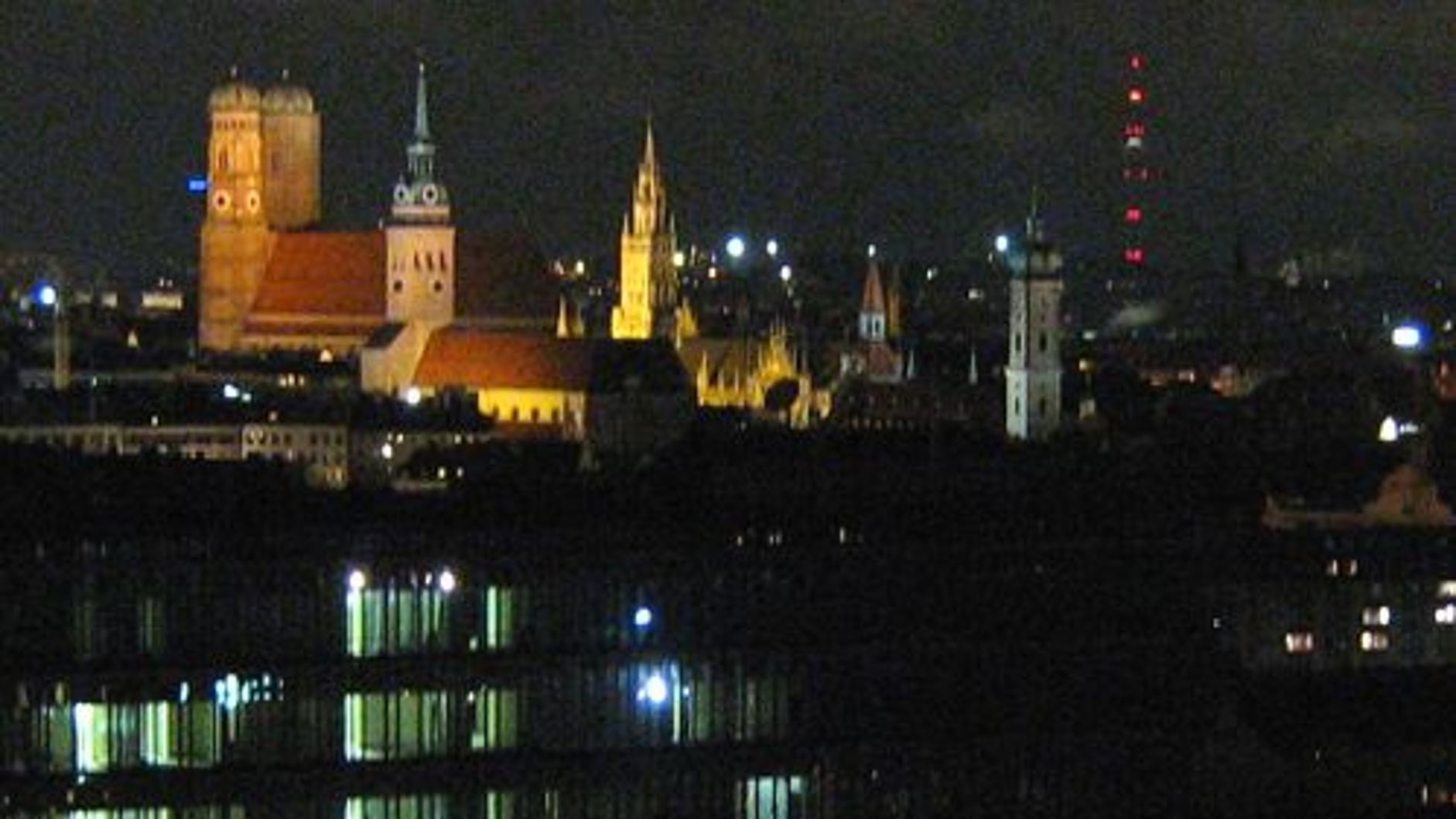 Ein Blick von der Turmplattform.