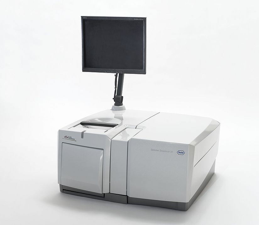 Genome Sequencer von Roche 454.