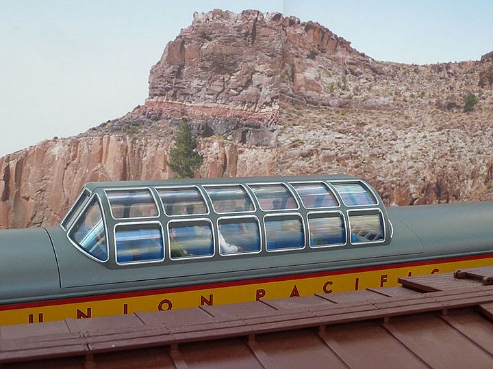 Panoramawagen der Union Pacific.