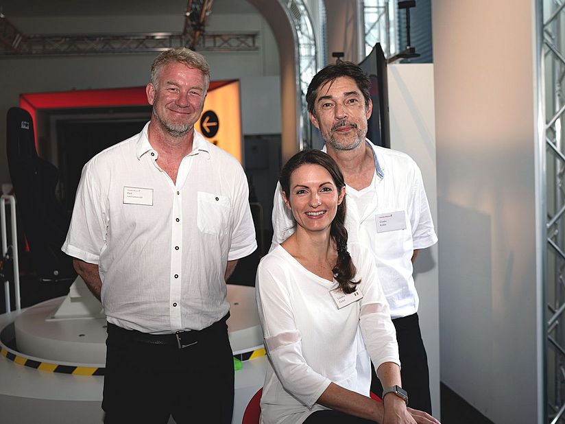 Das VRlab Betreuungsteam.