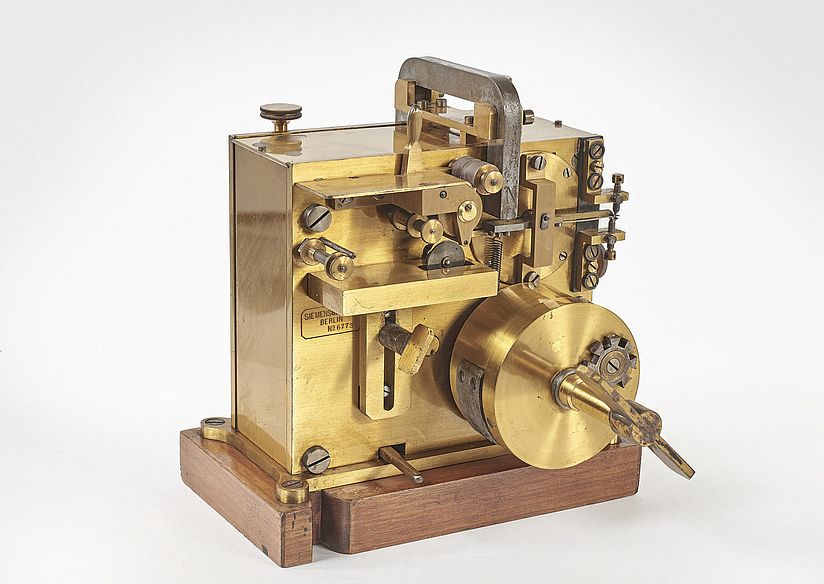 Empfänger des Indo-Europäischen Telegraphensystems.