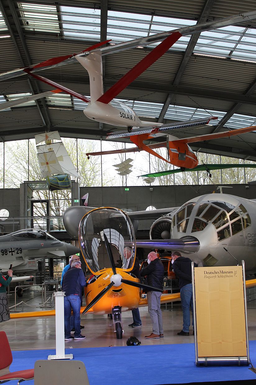 „Elektra Trainer“ (unten) und der „Solair 1“ (oben).