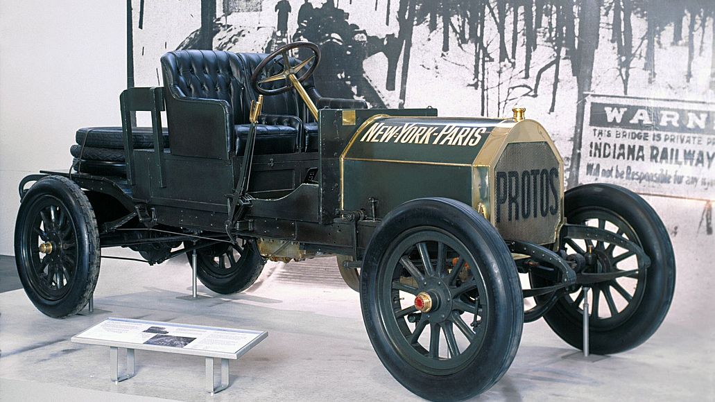 PKW der Motorenfabrik Protos, Berlin 1907.