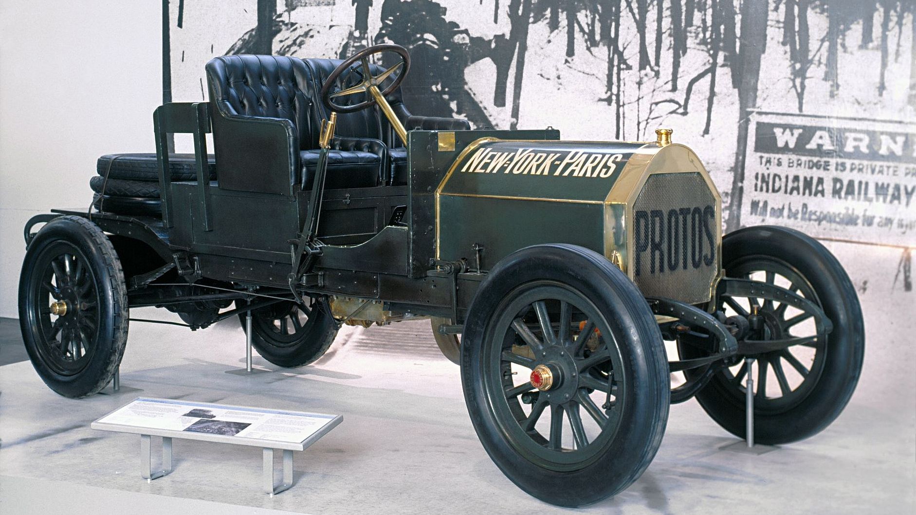 PKW der Motorenfabrik Protos, Berlin 1907.