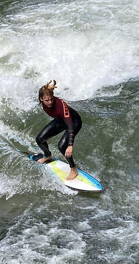 Surfer Daniel Rooney.