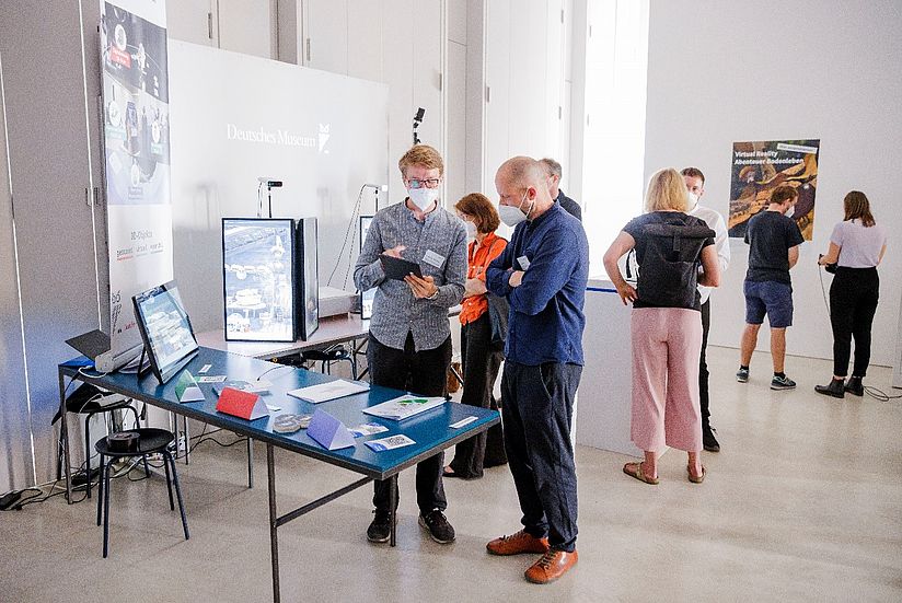 Der Stand des Deutschen Museums.