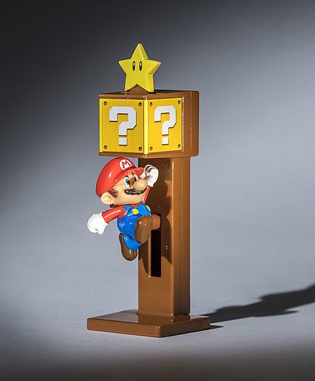 Figur Super Mario.