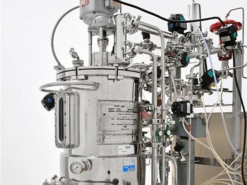 Mittelgroßer Bioreaktor.