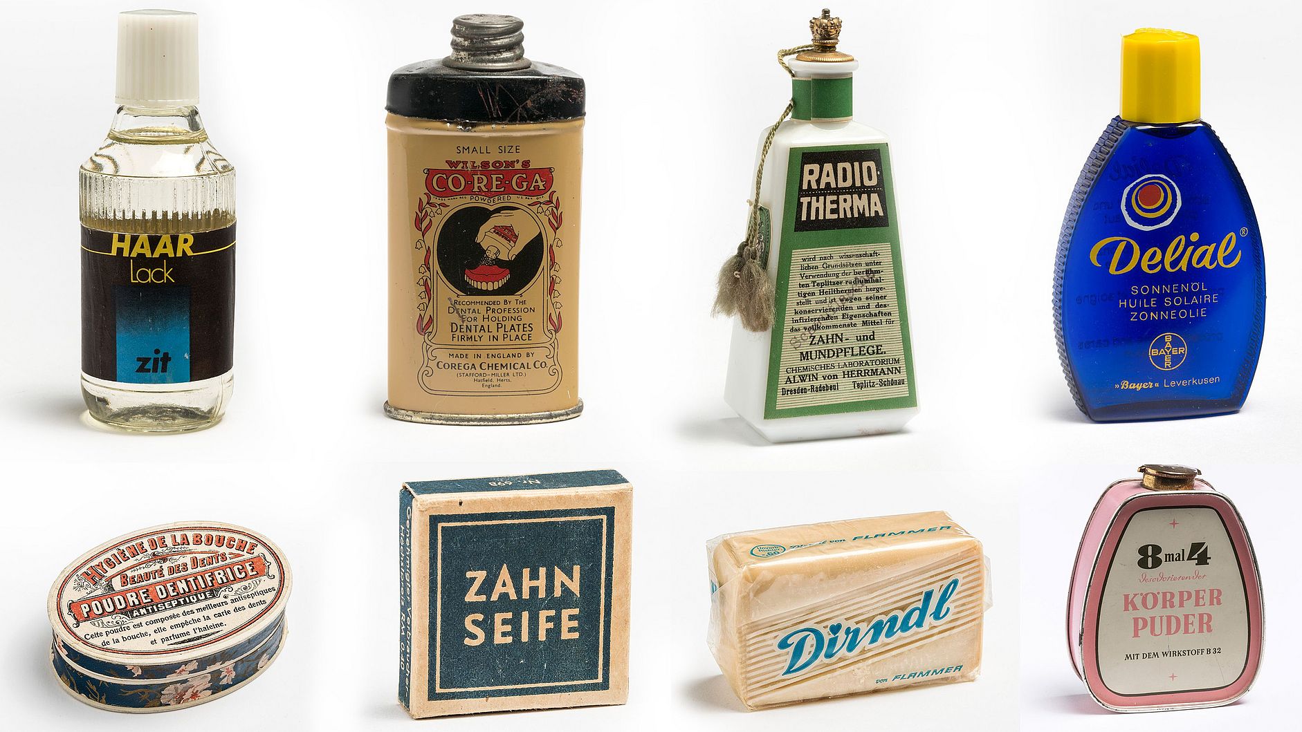 Alte Kosmetikartikel.