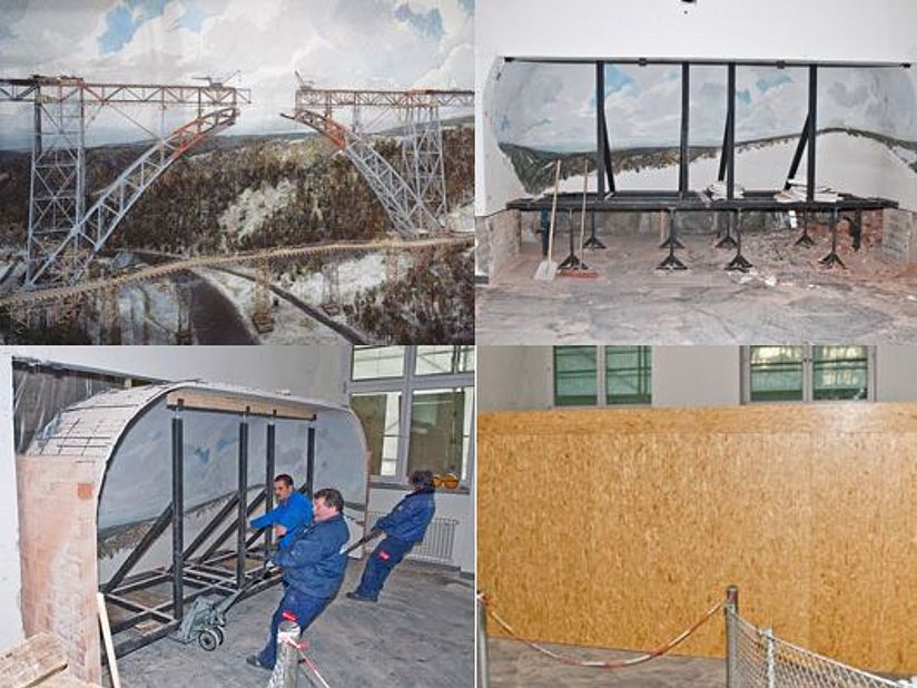 Collage Diorama-Transport.