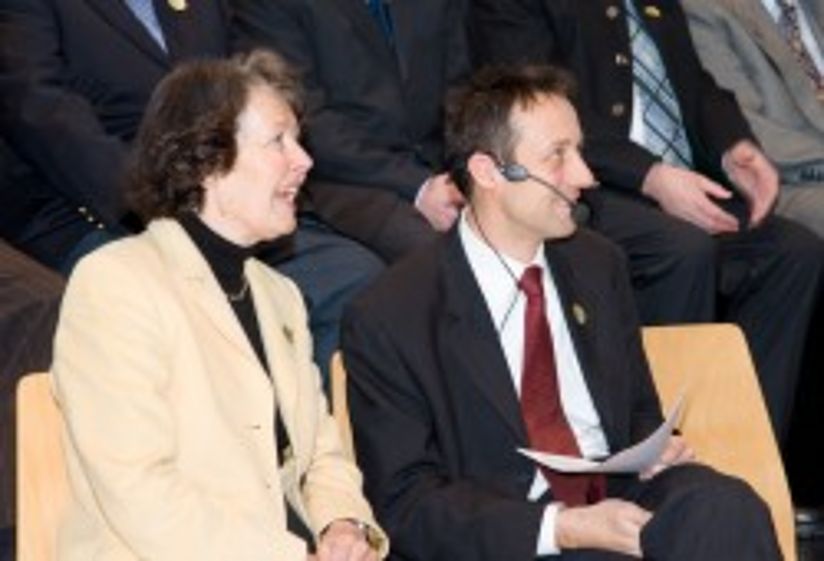 Isolde Wördehoff und Prof. Dr. Markus Lienkamp.