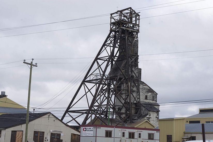 Aufgelassene Goldmine.