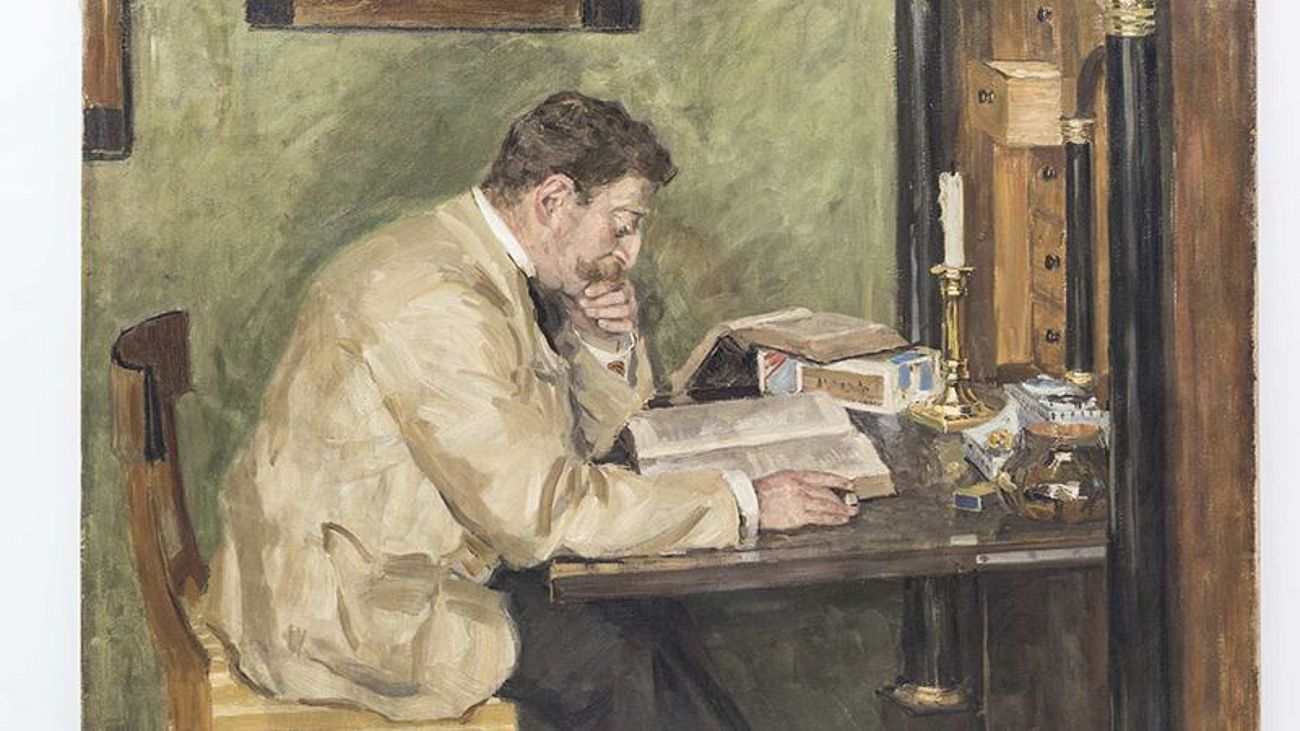 Philipp Klein: Robert Emden, 1903, Öl auf Leinwand, 121 x 148 cm, DMA, PT 10584.