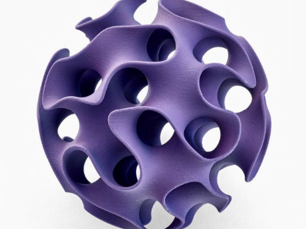 Mathemathisches 3D-Modell eines Gyroids