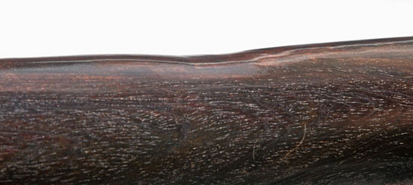 Spur intensiver Nutzung bei der Flöte des Münchner Flötisten Rudolf Tillmetz.