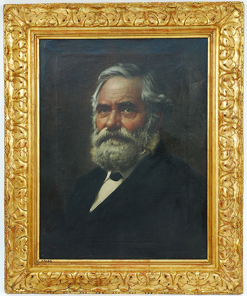 Ölgemälde zeigt Max von Pettenkofer.