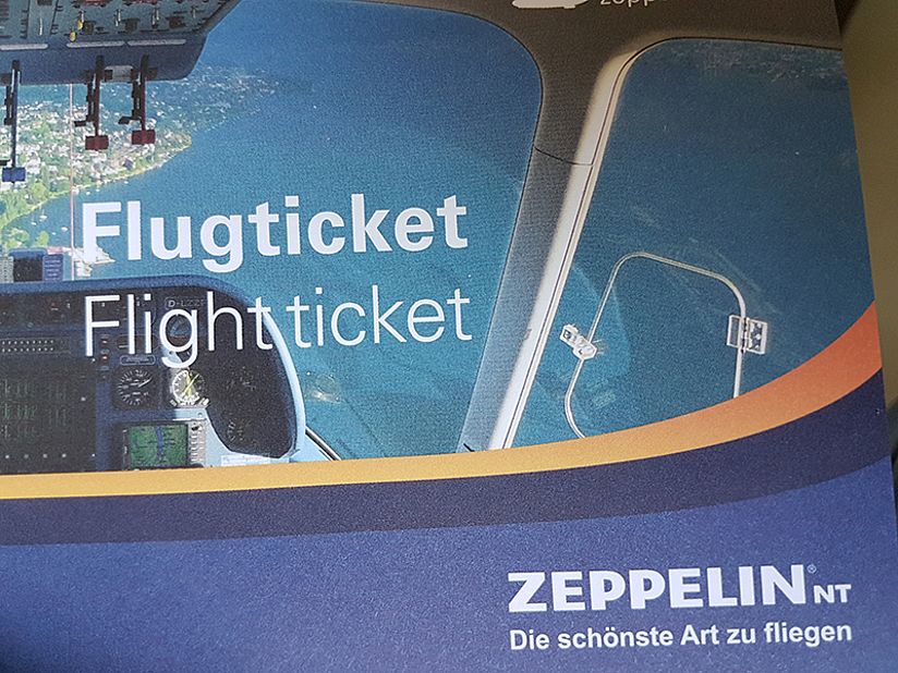 Flugticket.