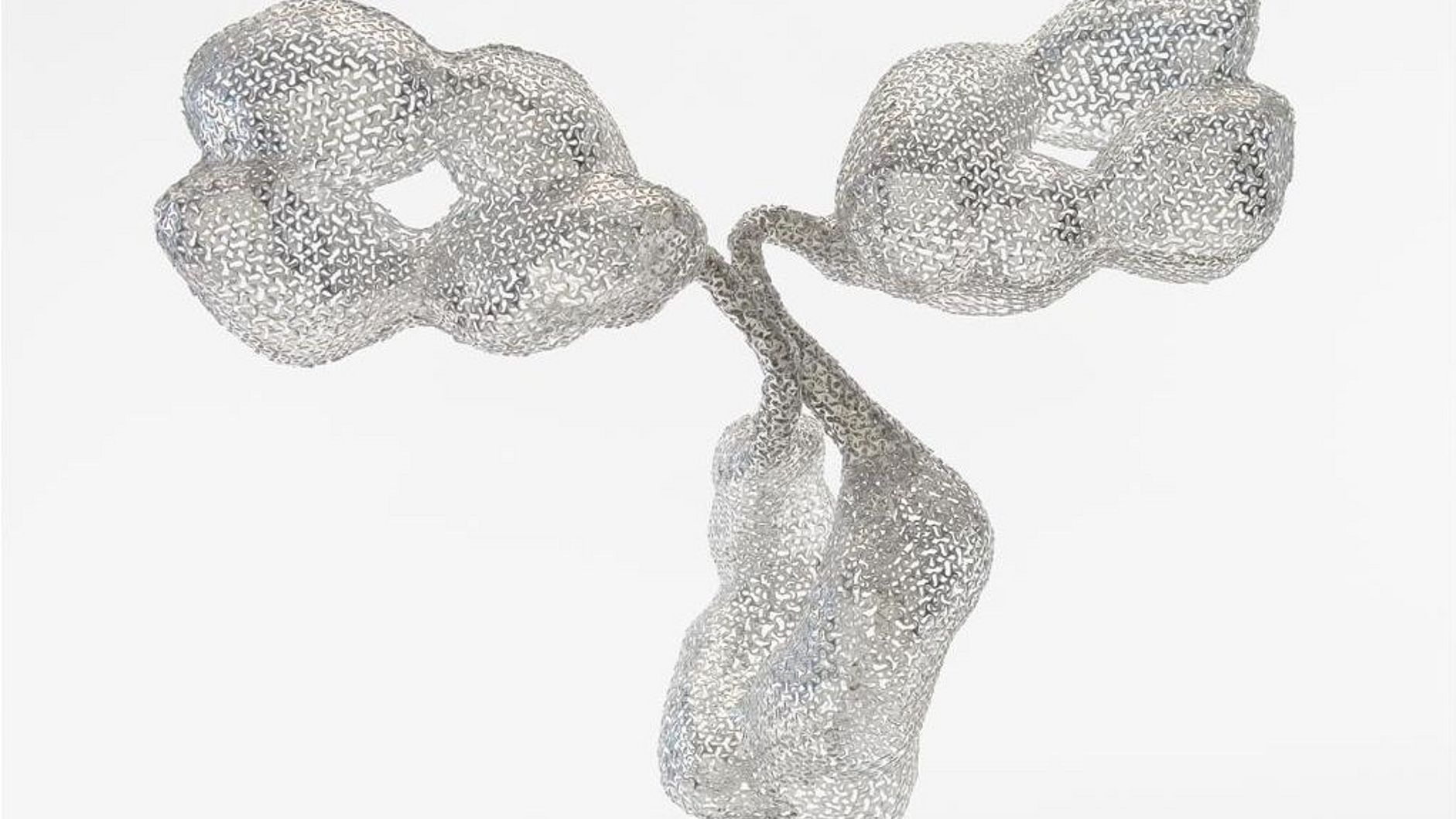 Molekülmodell in der Y-Form.