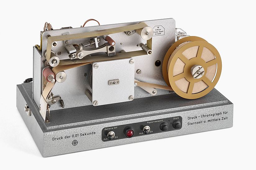 Druckchronograph nach J. v. d. Heide der Firma Hermann Wetzer.