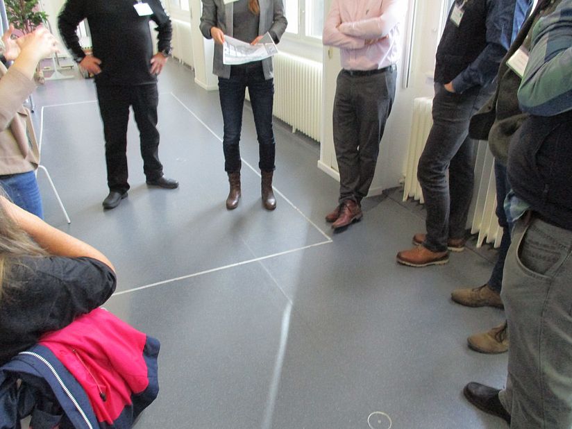 BarCamp-Session im Stehen