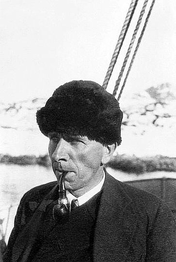 Portrait Alfred Wegener.