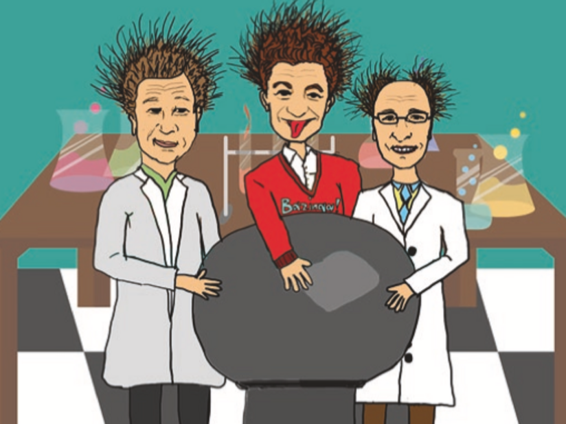 Garfik des Herausgeber Trios.