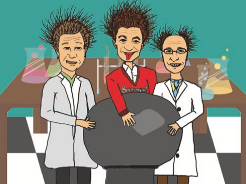 Garfik des Herausgeber Trios.