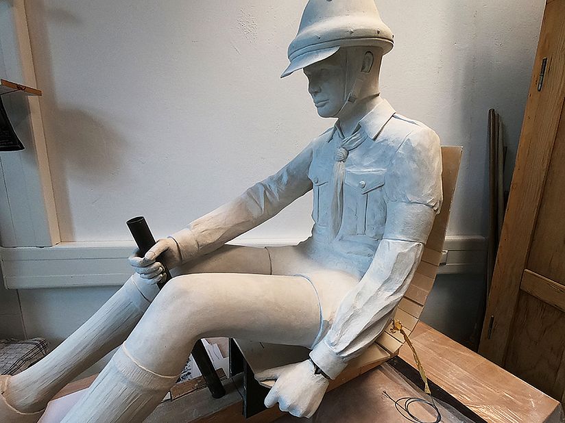 Der Flieger-Hitlerjunge „Hansi“.